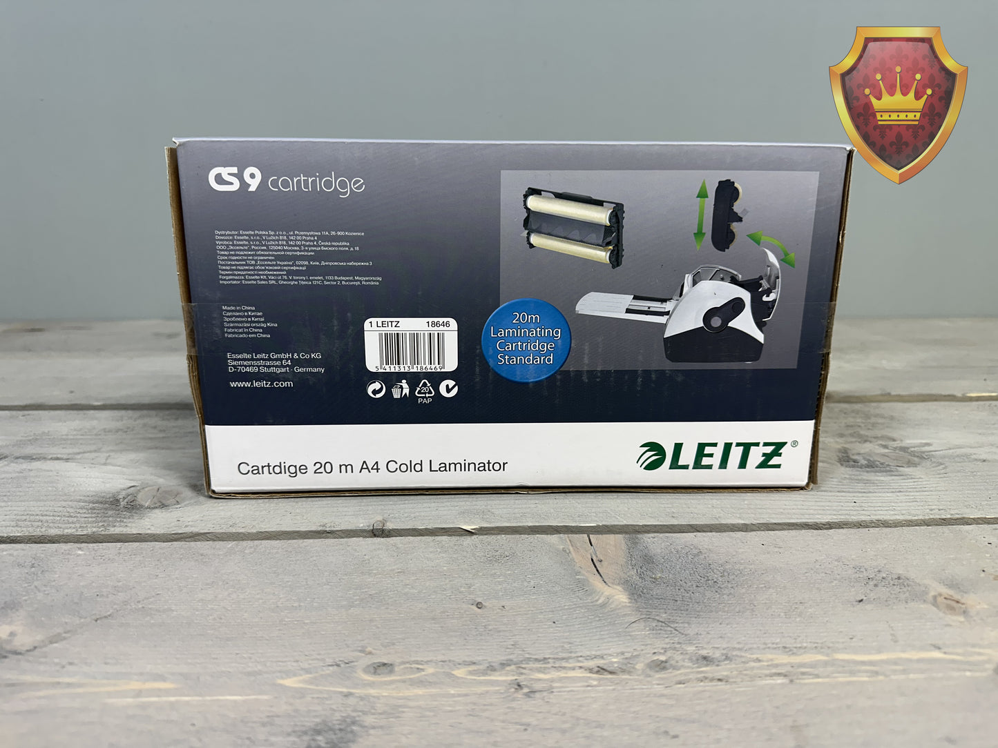Leitz CS9 lamineermachine met cartridge