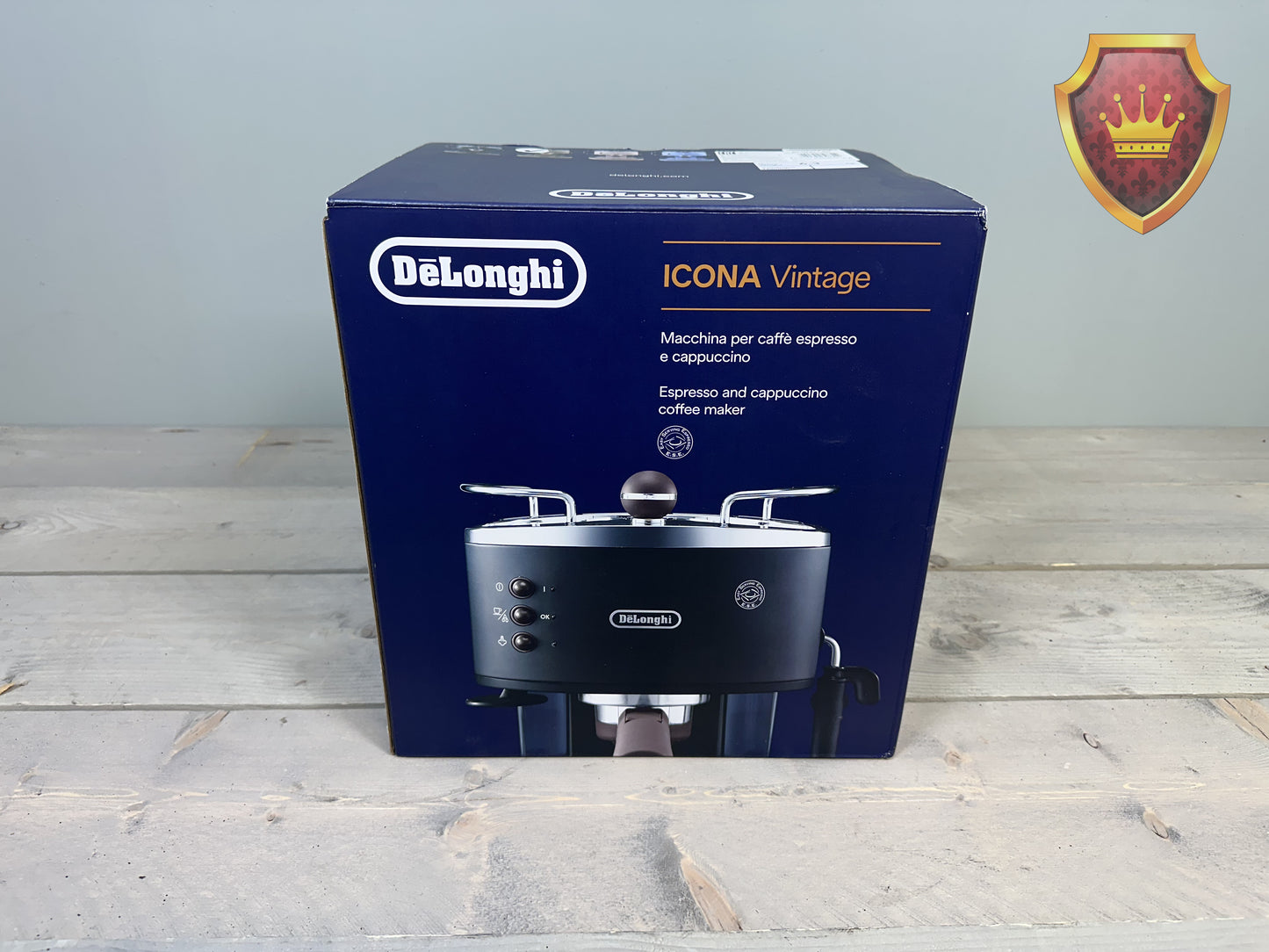 De'Longhi Icona Vintage ECOV311.BG Handmatige Espressomachine - Olijfgroen