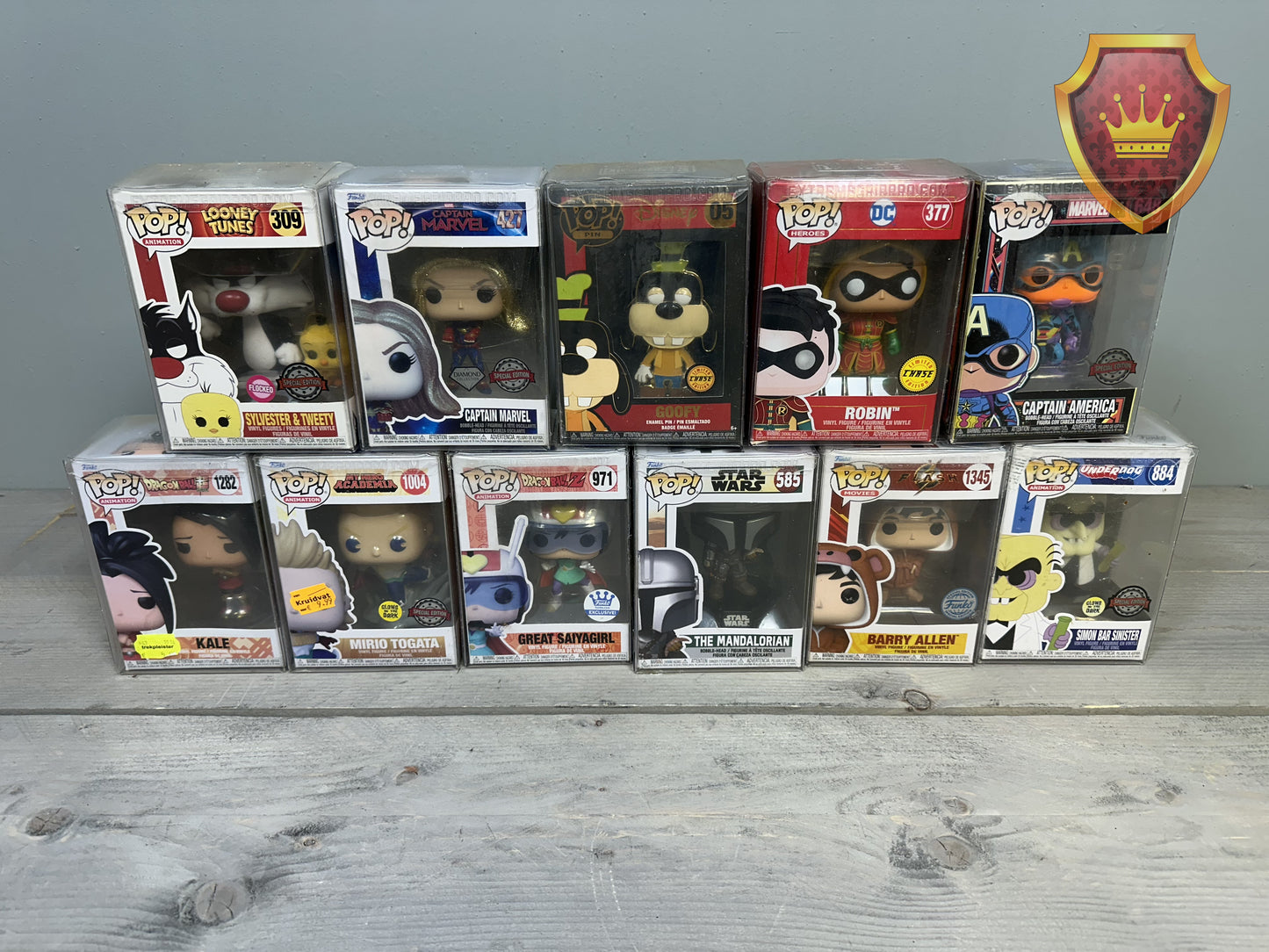 Funko Pop en Pop Pins collectie 28 stuks