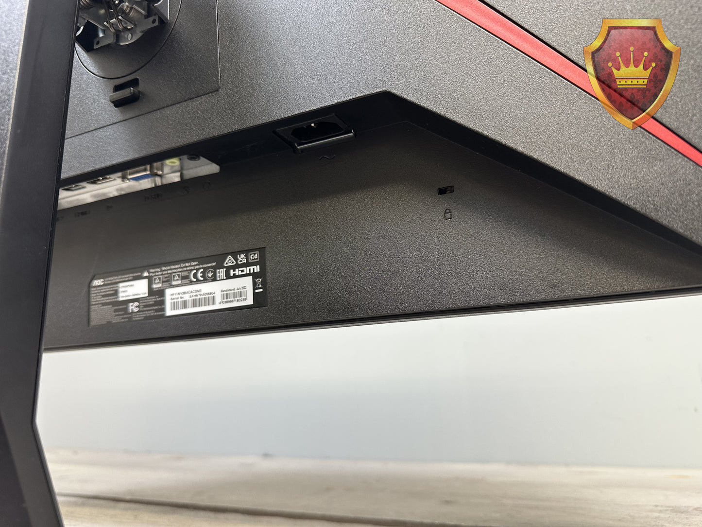 AOC 27G2SPU 27 Inch Gaming Monitor Zwart