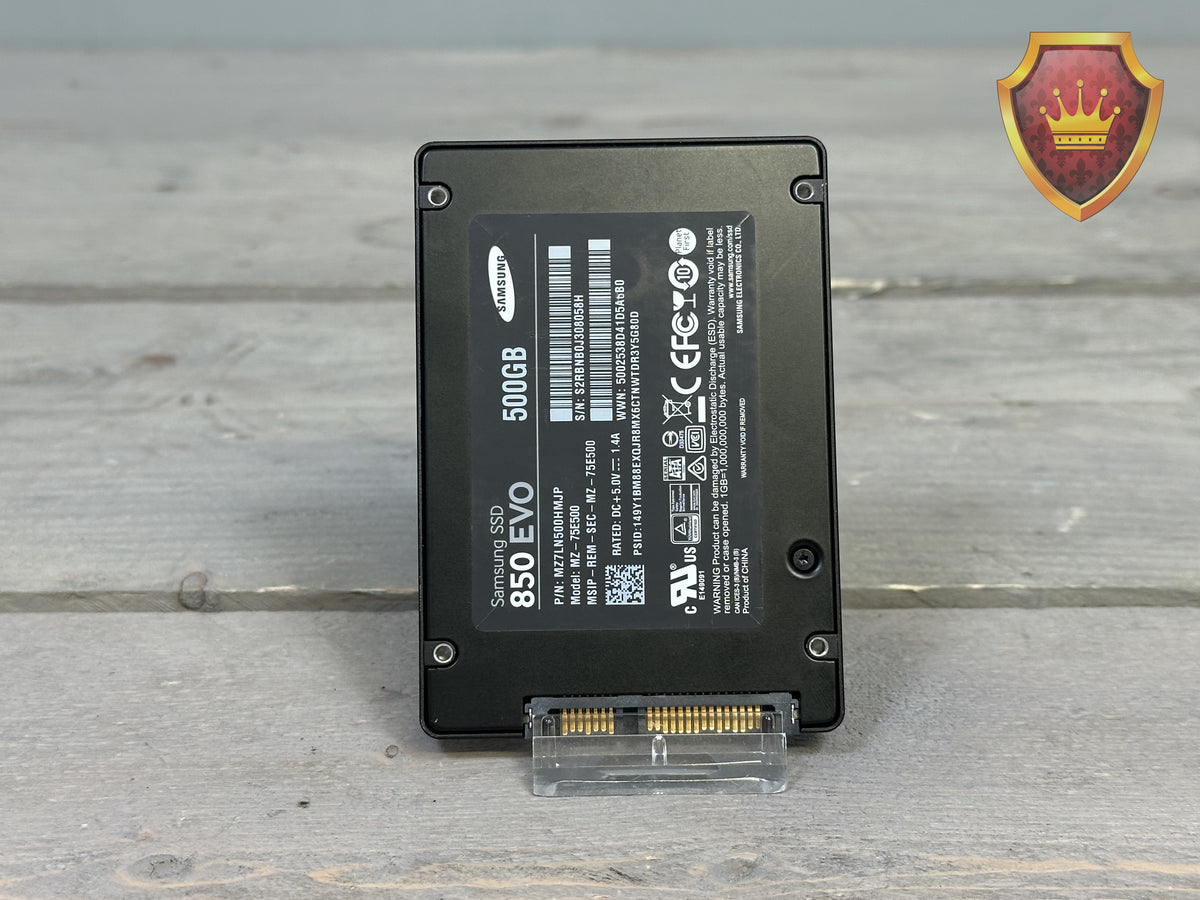 Samsung 850 EVO 500GB 2.5 Inch SATA SSD - 99% Health
