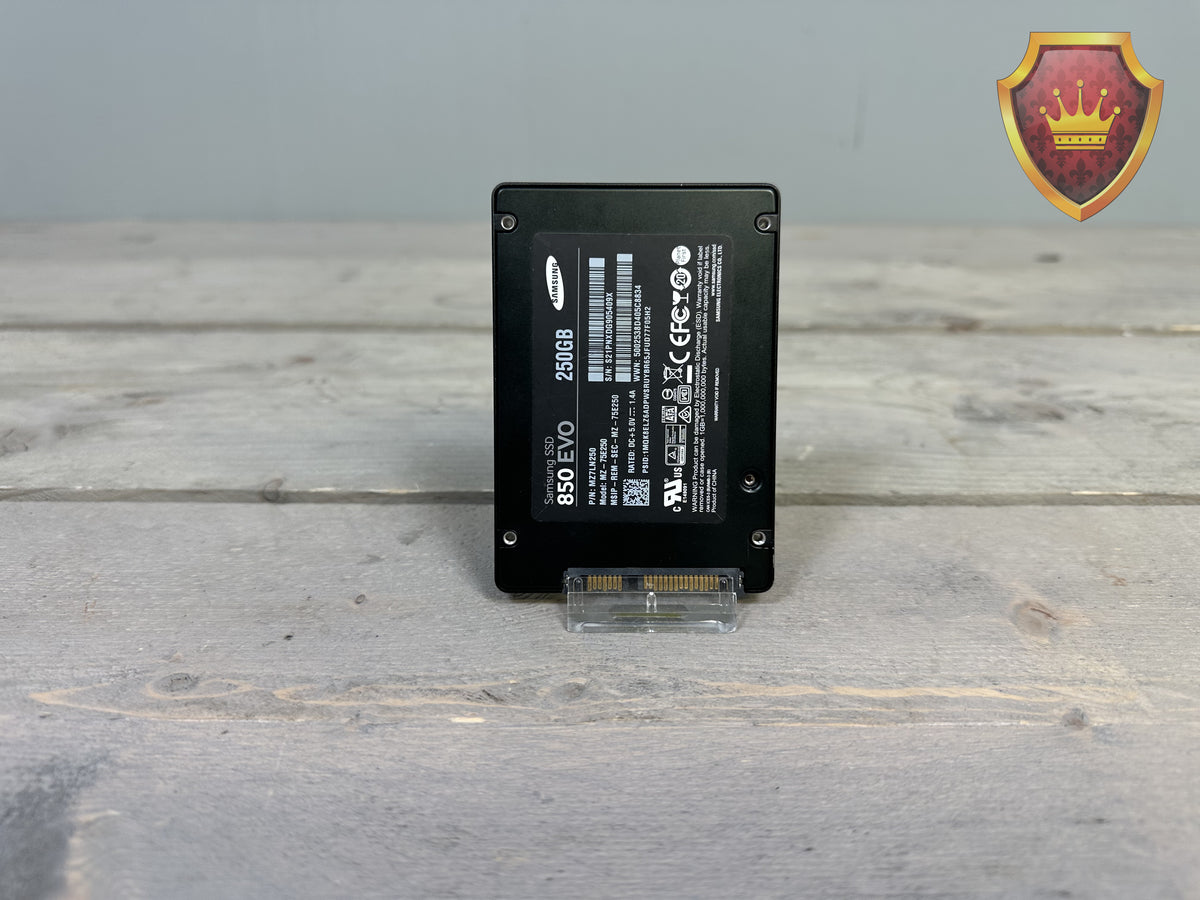 Samsung 850 EVO 250GB 2.5 Inch SATA SSD - 99% health