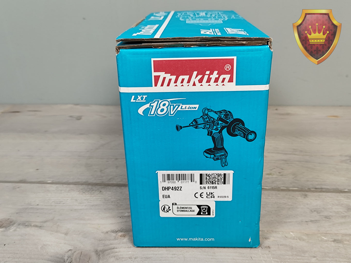 Makita DHP492Z 18V LXT Brushless Klopboormachine - Nieuw