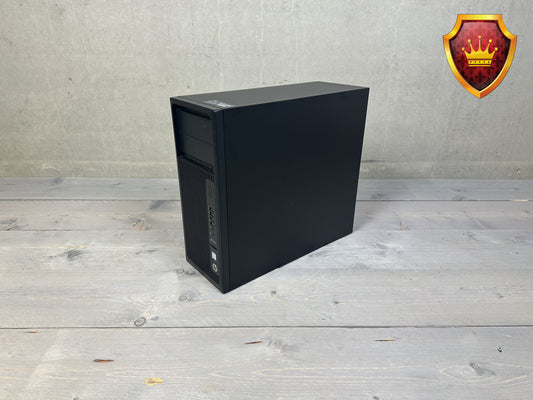 HP Z240 workstation I7 7th Gen 16GB 256GB SSD + Gigabyte GV-N220-1GB videokaart