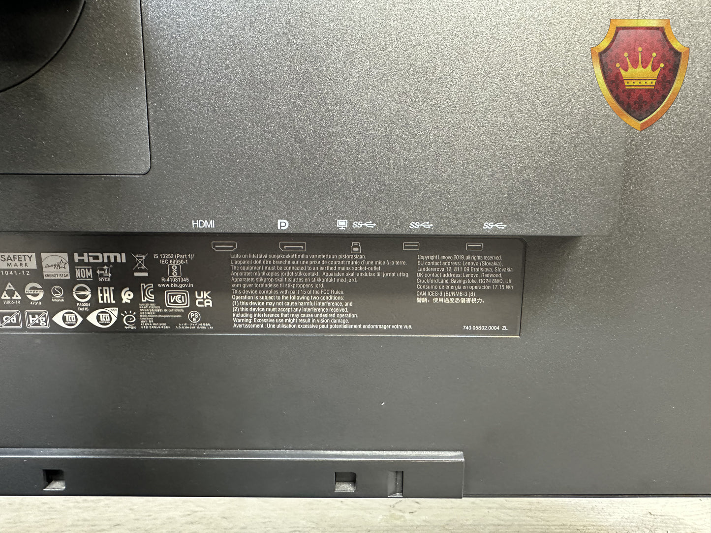 Lenovo ThinkVision T27q-20 27 inch QHD Monitor