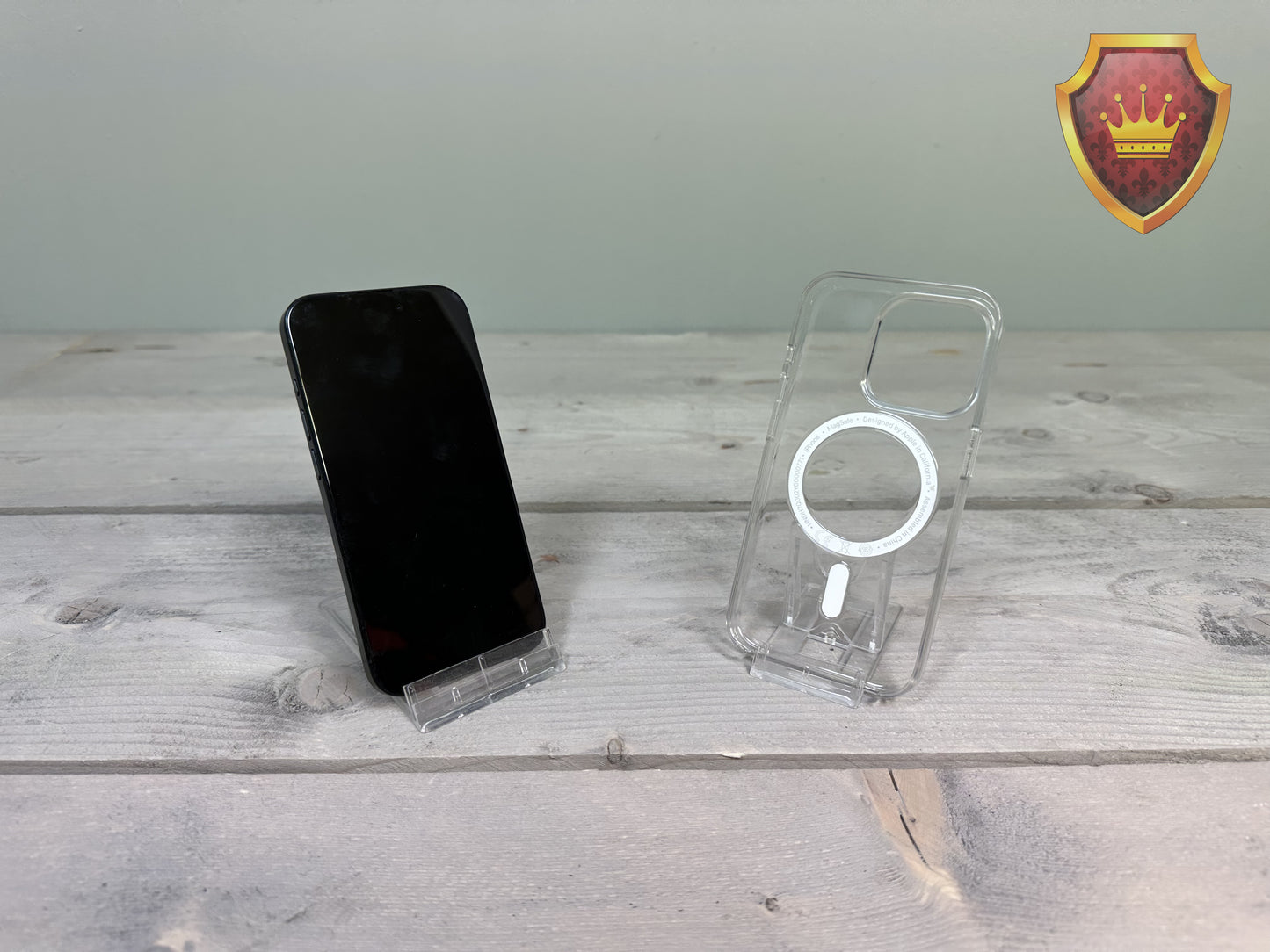 Iphone 15 Pro 512 GB Blue Titanium + Magsafe hoesje