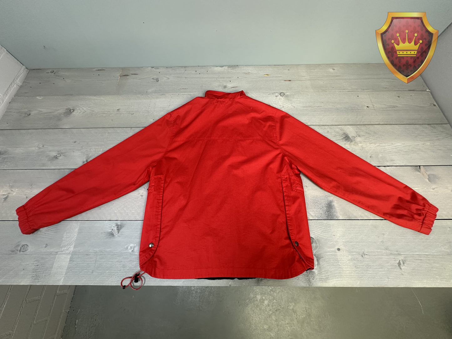 Burberry London jas rood katoen S