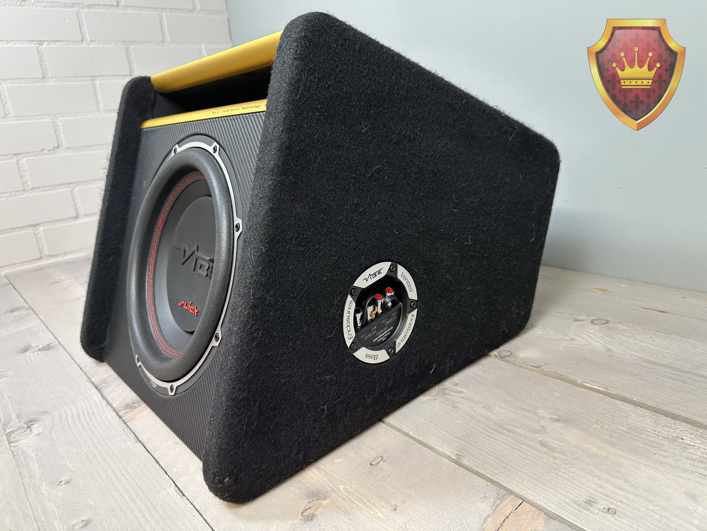 Vibe Slickmit V12 Subwoofer met Powerbox 800 Amp + Kabelset + garantie