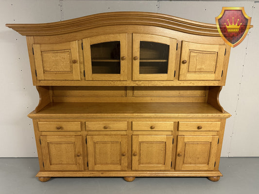 Massief eiken buffetkast 250x200x51 CM (2 delig)