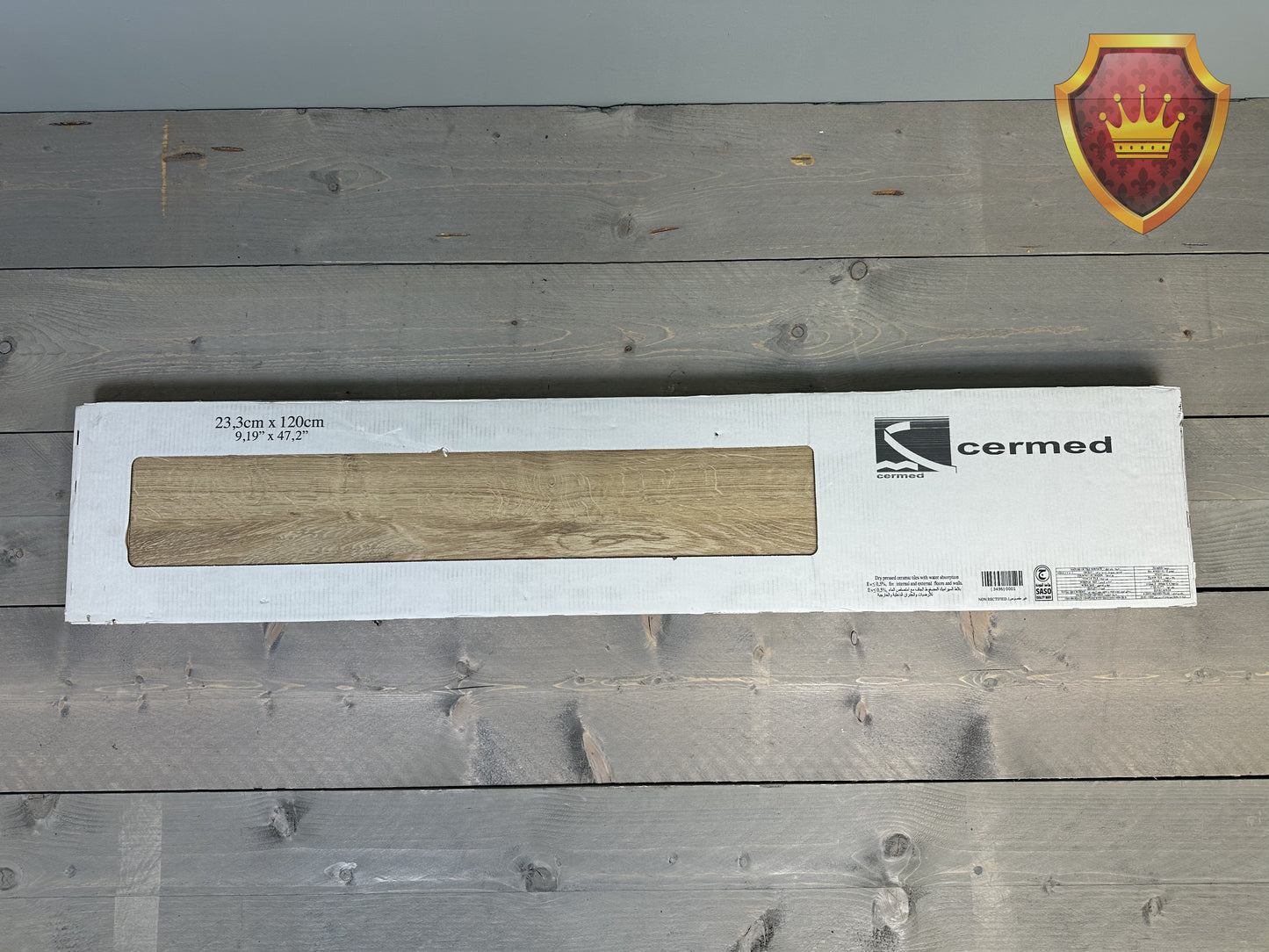 Cermed Limewood Roble keramische tegels 30m²