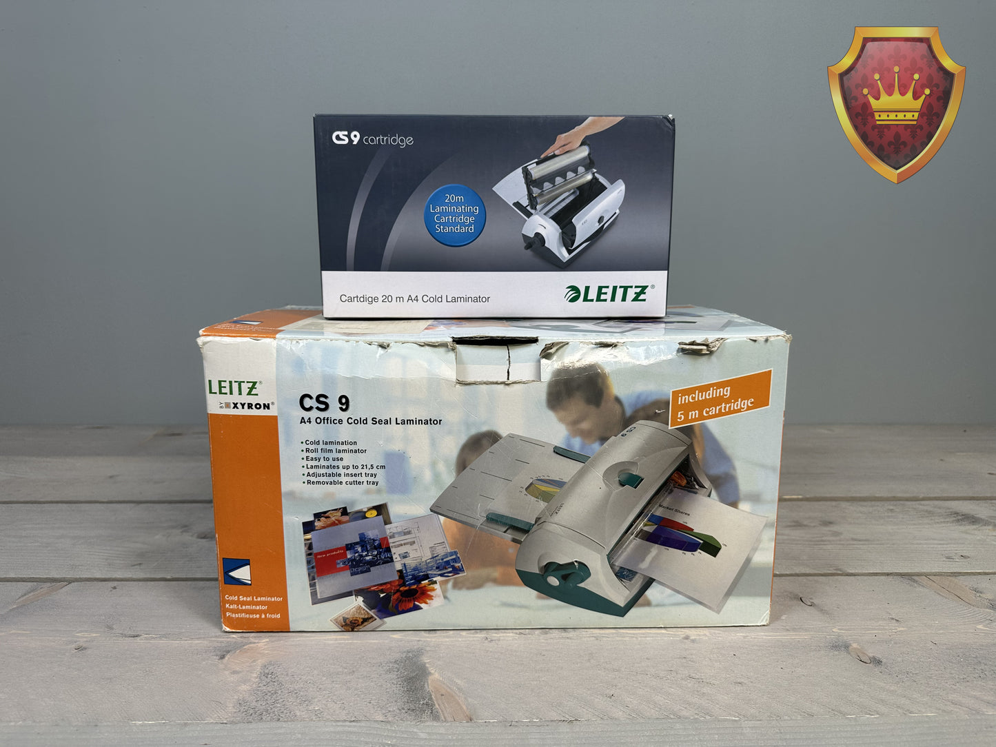 Leitz CS9 lamineermachine met cartridge