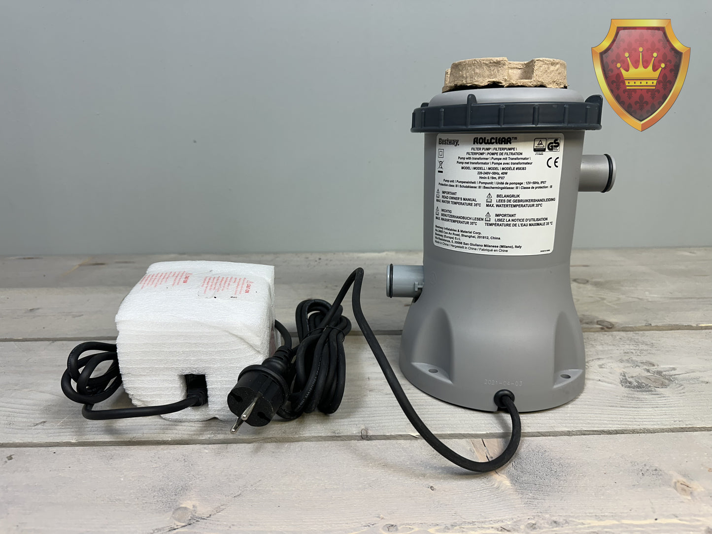Bestway filter pomp model 58383 - In doos