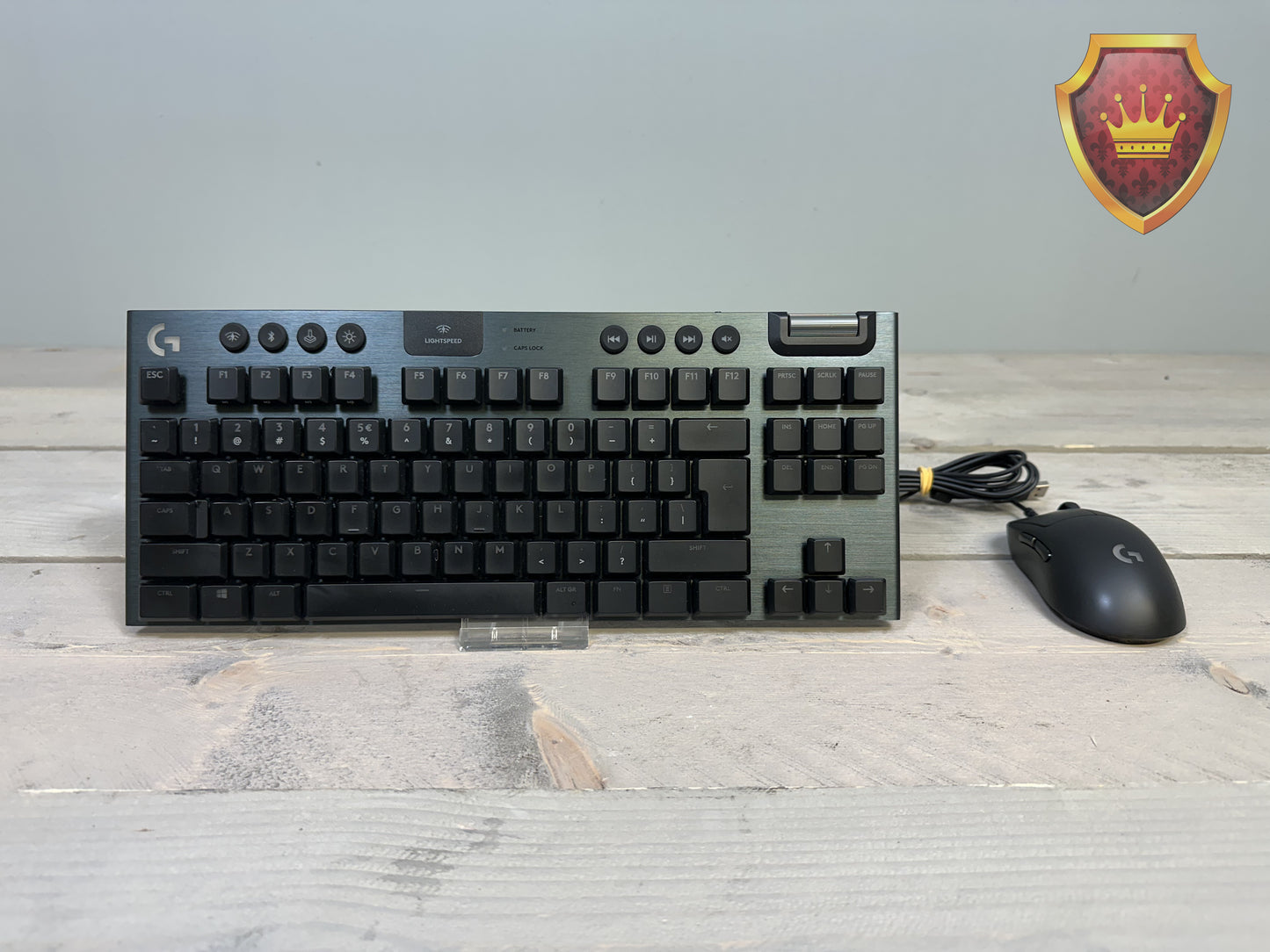 Logitech g915 tkl lightspeed wireless toetsenbord + Logitech g pro wireless muis
