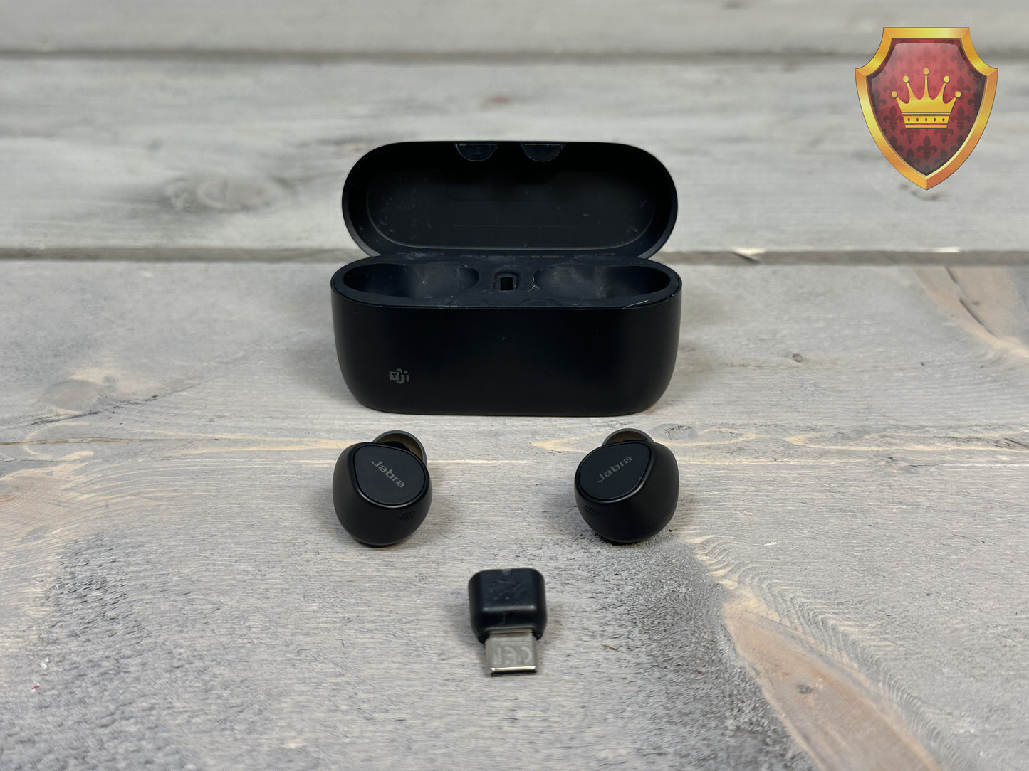 Jabra Evolve2 Buds draadloze oordopjes USB-C/Zwart - Oorkussen medium