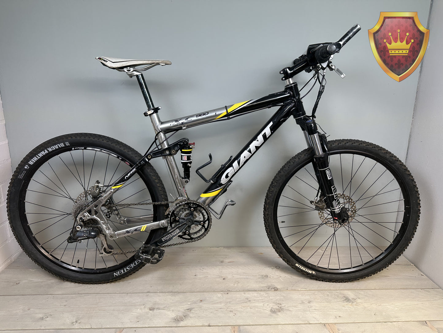 Giant XTC 980 Full Suspension Mountainbike Framemaat M