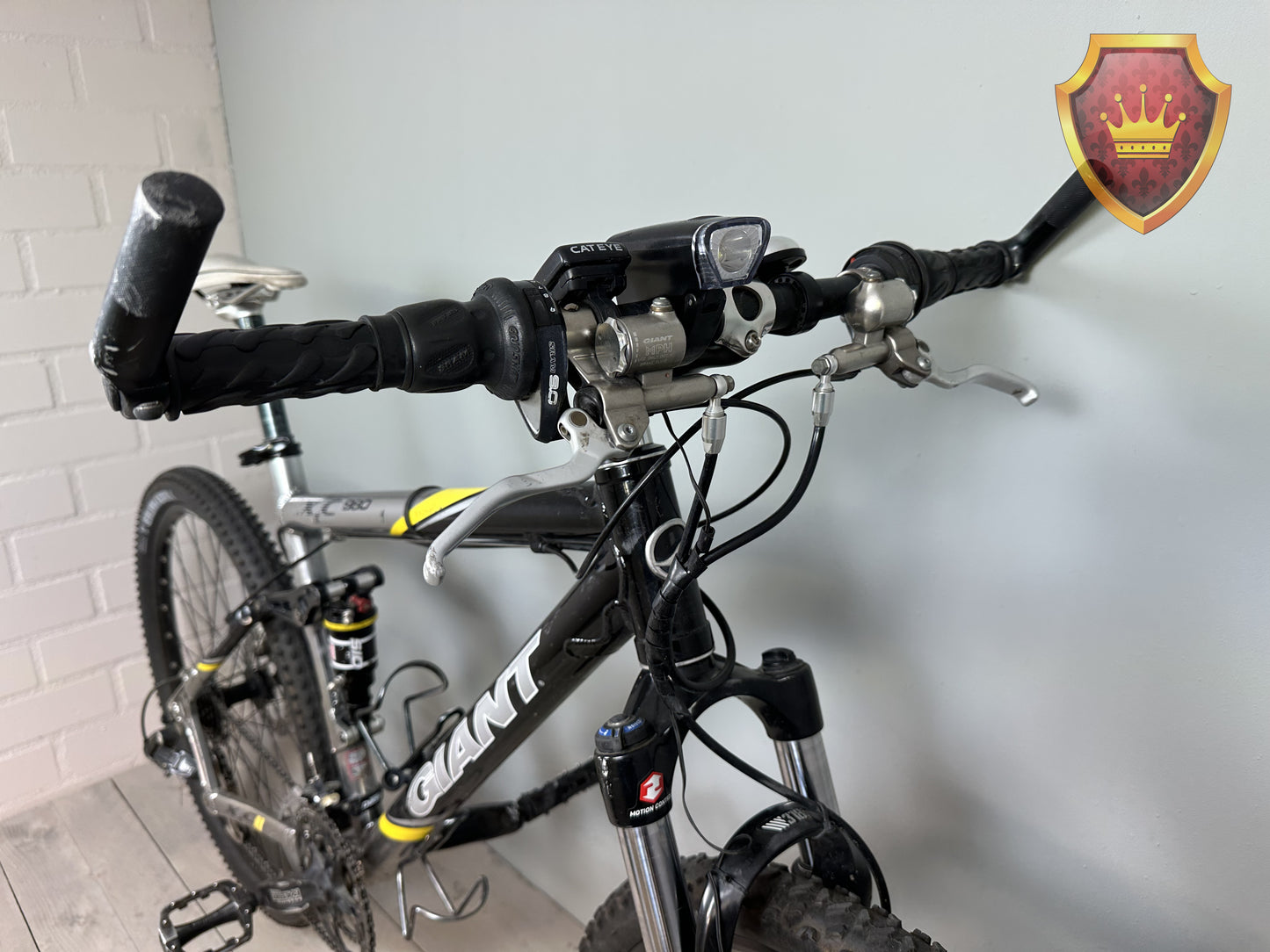 Giant XTC 980 Full Suspension Mountainbike Framemaat M