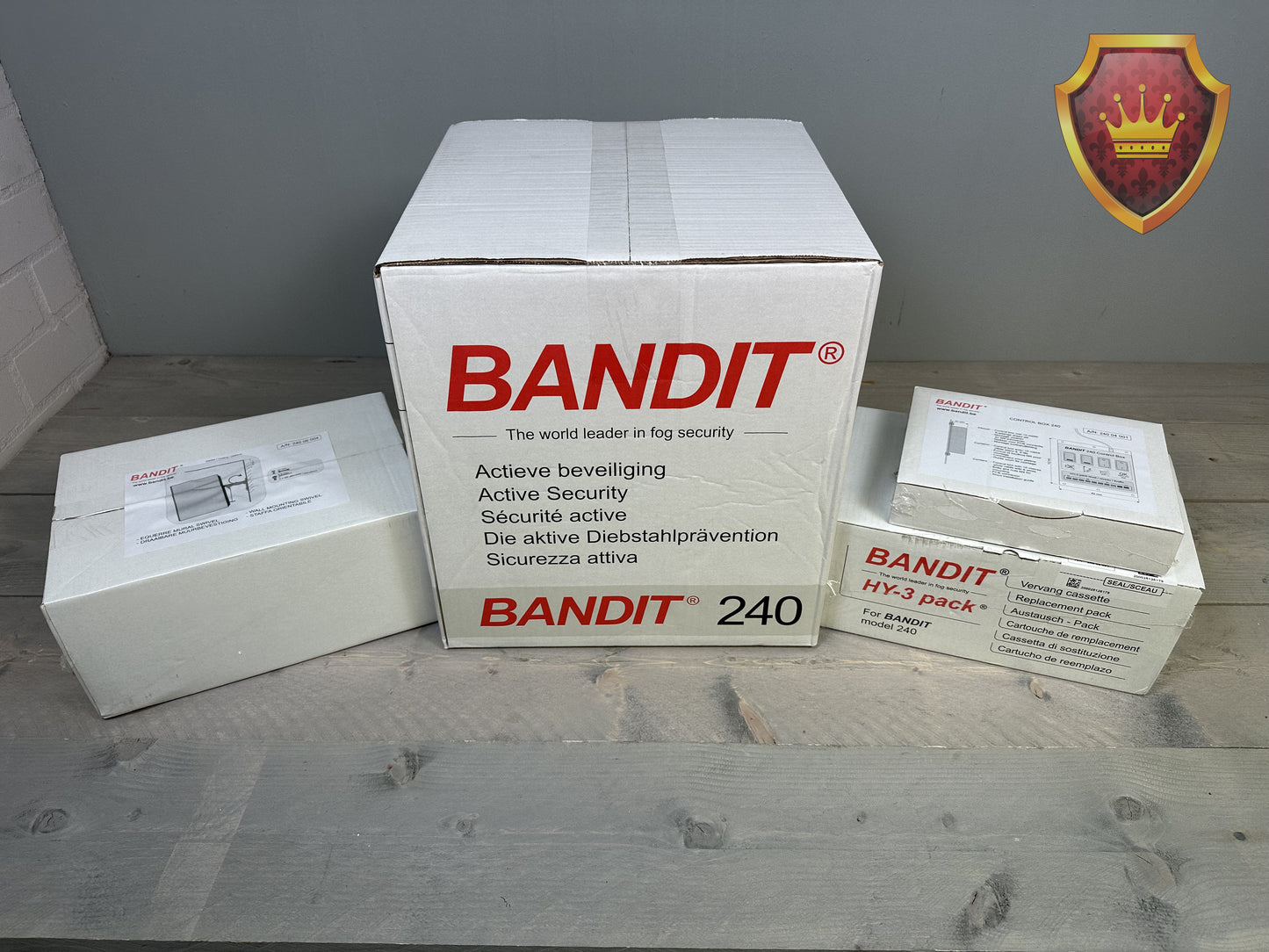 Bandit 240 R60 Compleet met swifel beugel, hy-3 pack en afstandsbediening - Nieuw