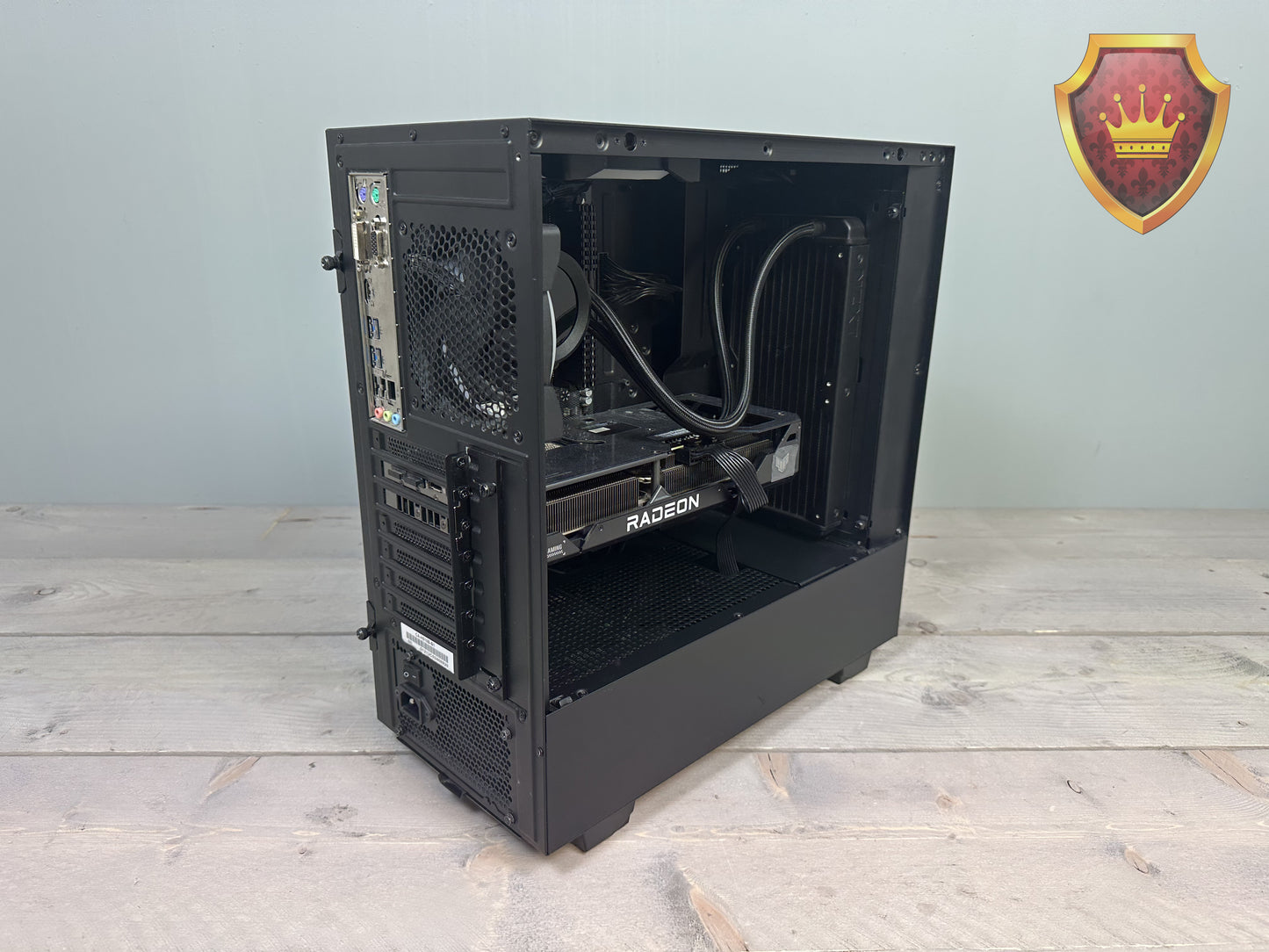 Custom Game PC H510 Elite Ryzen 5 3600 7600 XT 128GB NVME 256 GB SSD 1 TB HDD