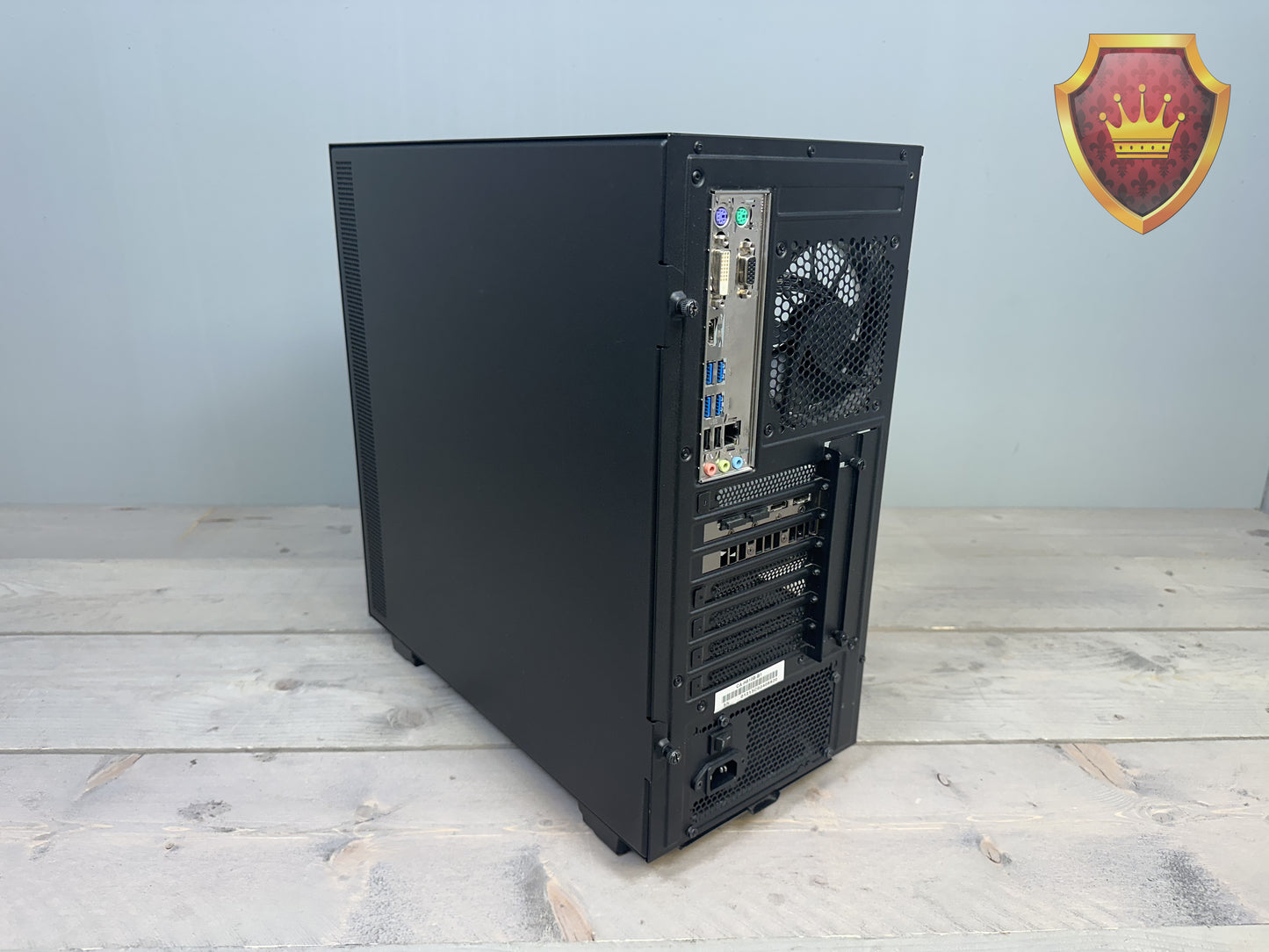 Custom Game PC H510 Elite Ryzen 5 3600 7600 XT 128GB NVME 256 GB SSD 1 TB HDD