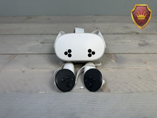 Meta Quest 3S P97 128 GB VR-headset met ademende kussen + Meta Link Kabel + Garantie