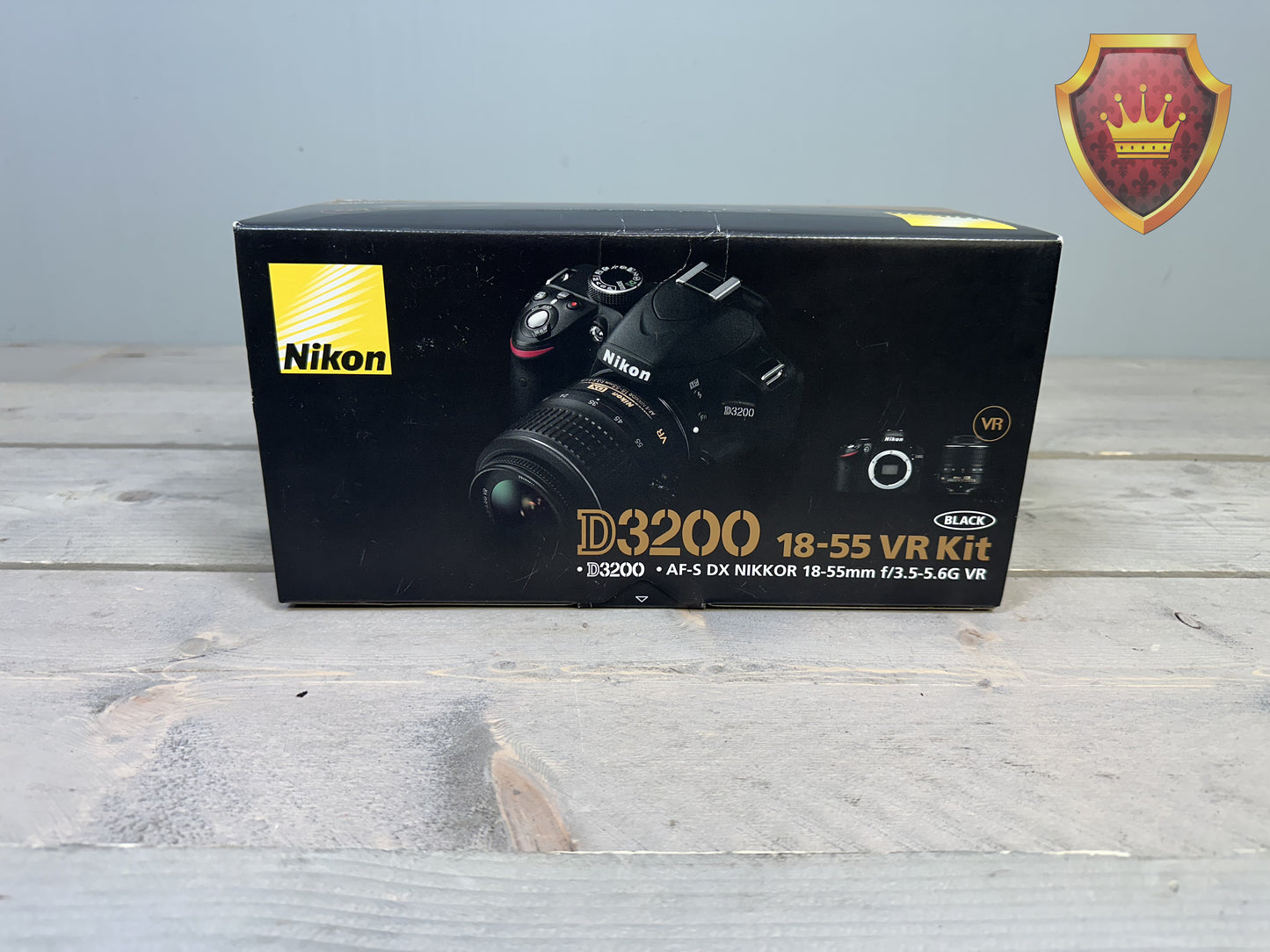 Nikon D3200 18-55mm VR Kit Zwart - Nieuw in doos