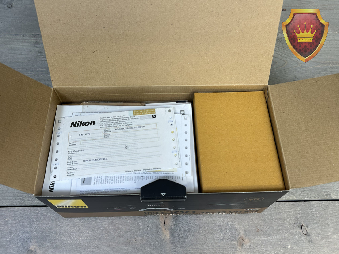 Nikon D3200 18-55mm VR Kit Zwart - Nieuw in doos