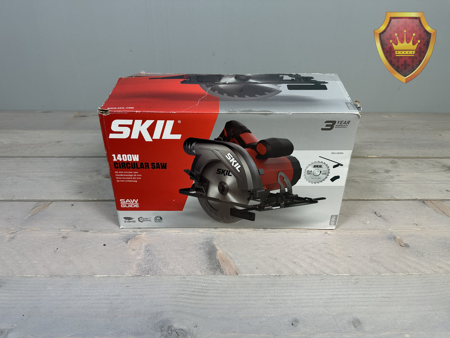 SKIL 5830 Cirkelzaag 1400W 190mm - Nieuw