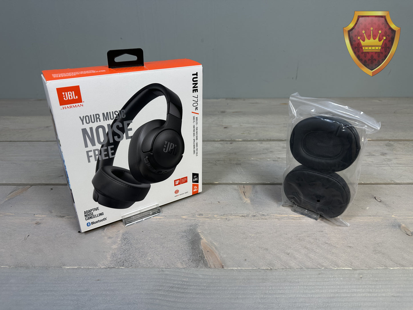JBL Tune 770NC Draadloze Koptelefoon Zwart