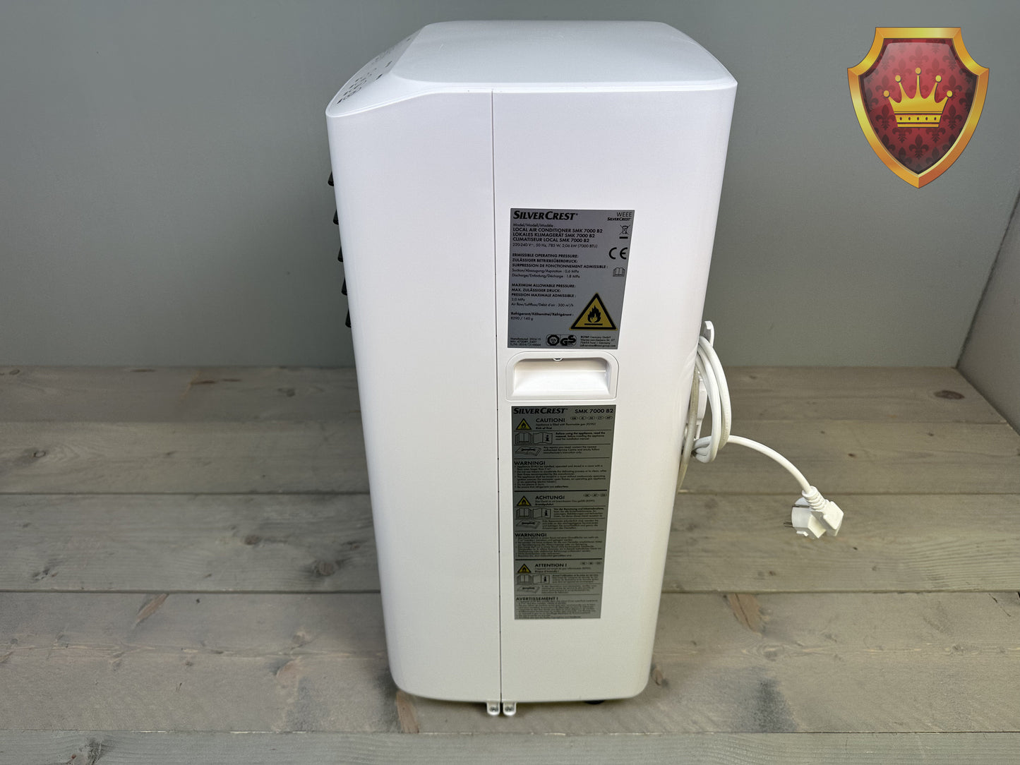 SilverCrest SMK 7000 B2 Mobiele Airco 7000 BTU