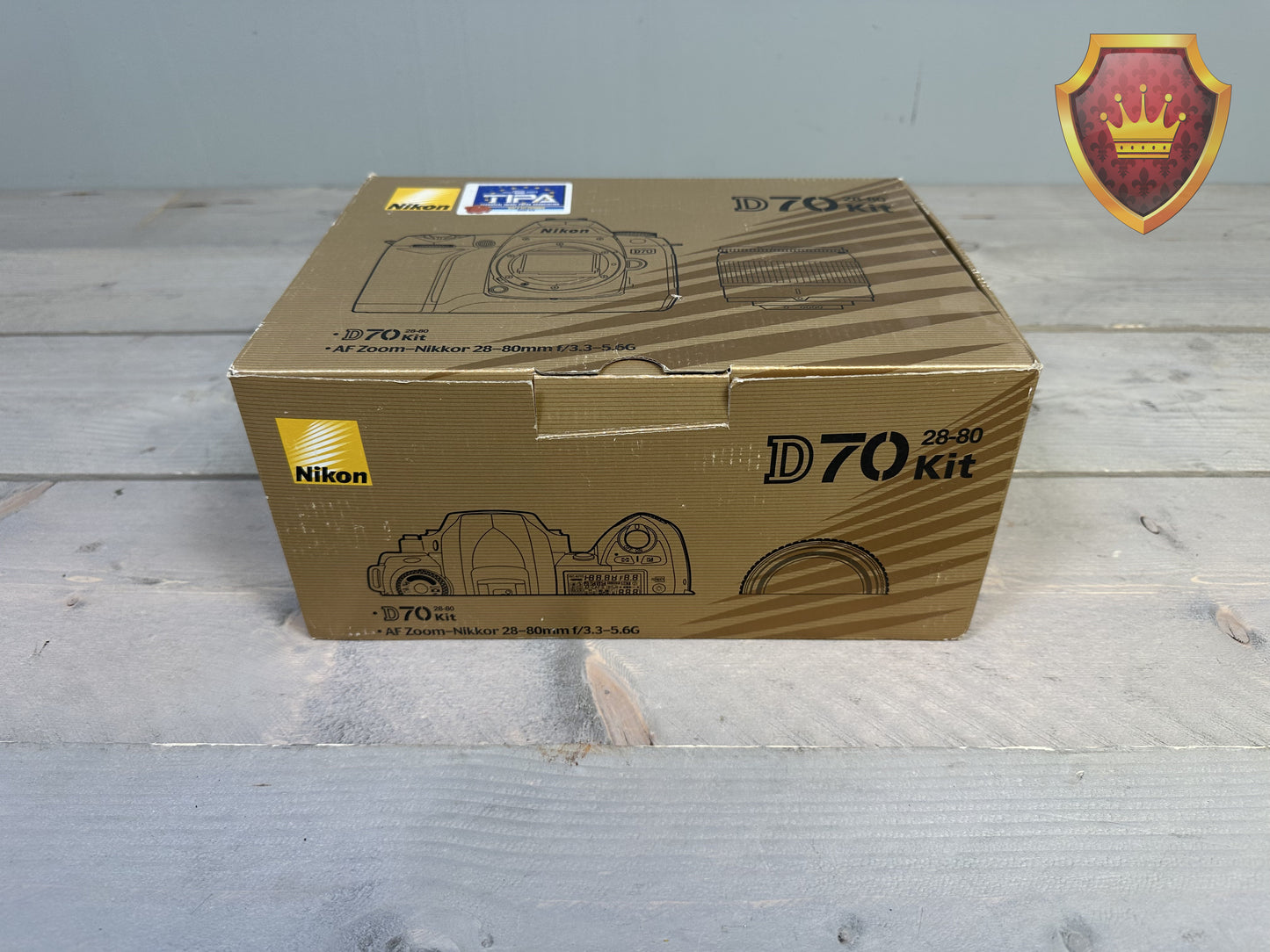 Nikon D70 DSLR Camera Kit 28-80mm Nieuw in Doos