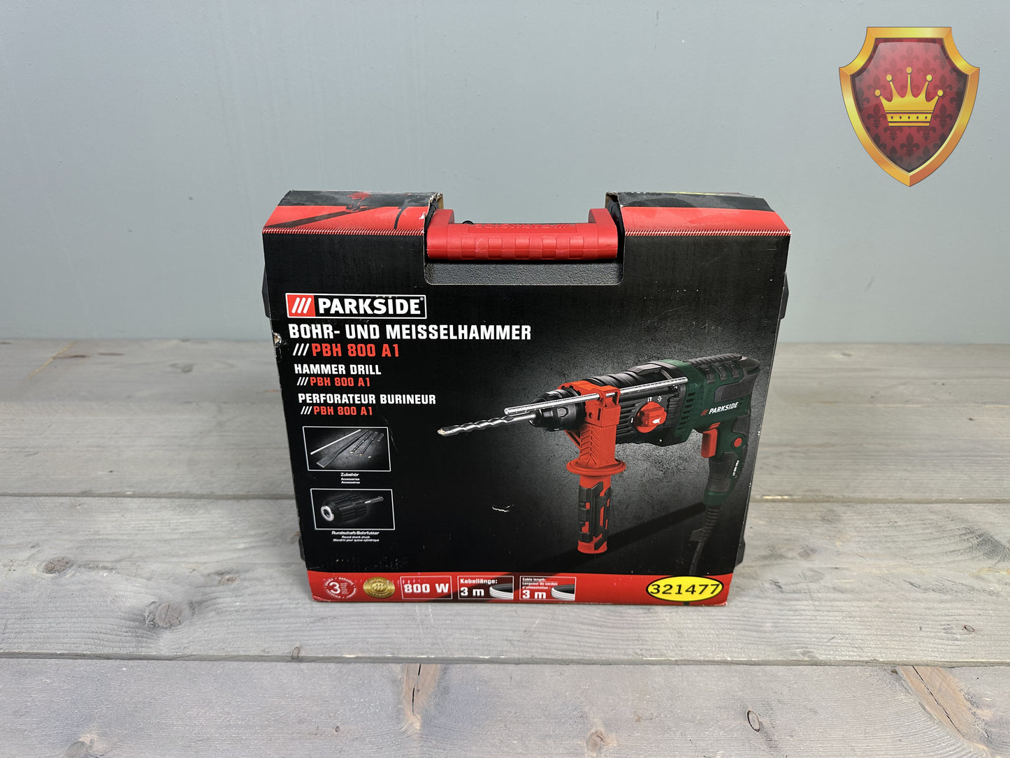 Parkside PBH 800 A1 Boorhamer 800W SDS-Plus