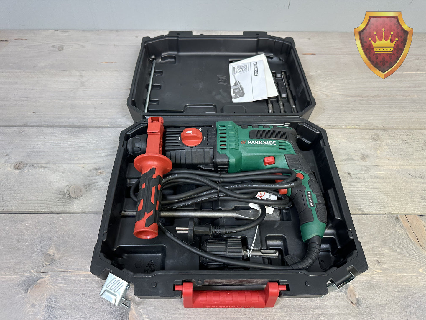 Parkside PBH 800 A1 Boorhamer 800W SDS-Plus