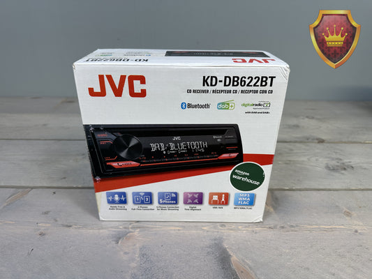 JVC KD-DB622BT Bluetooth DAB+ Autoradio CD Receiver