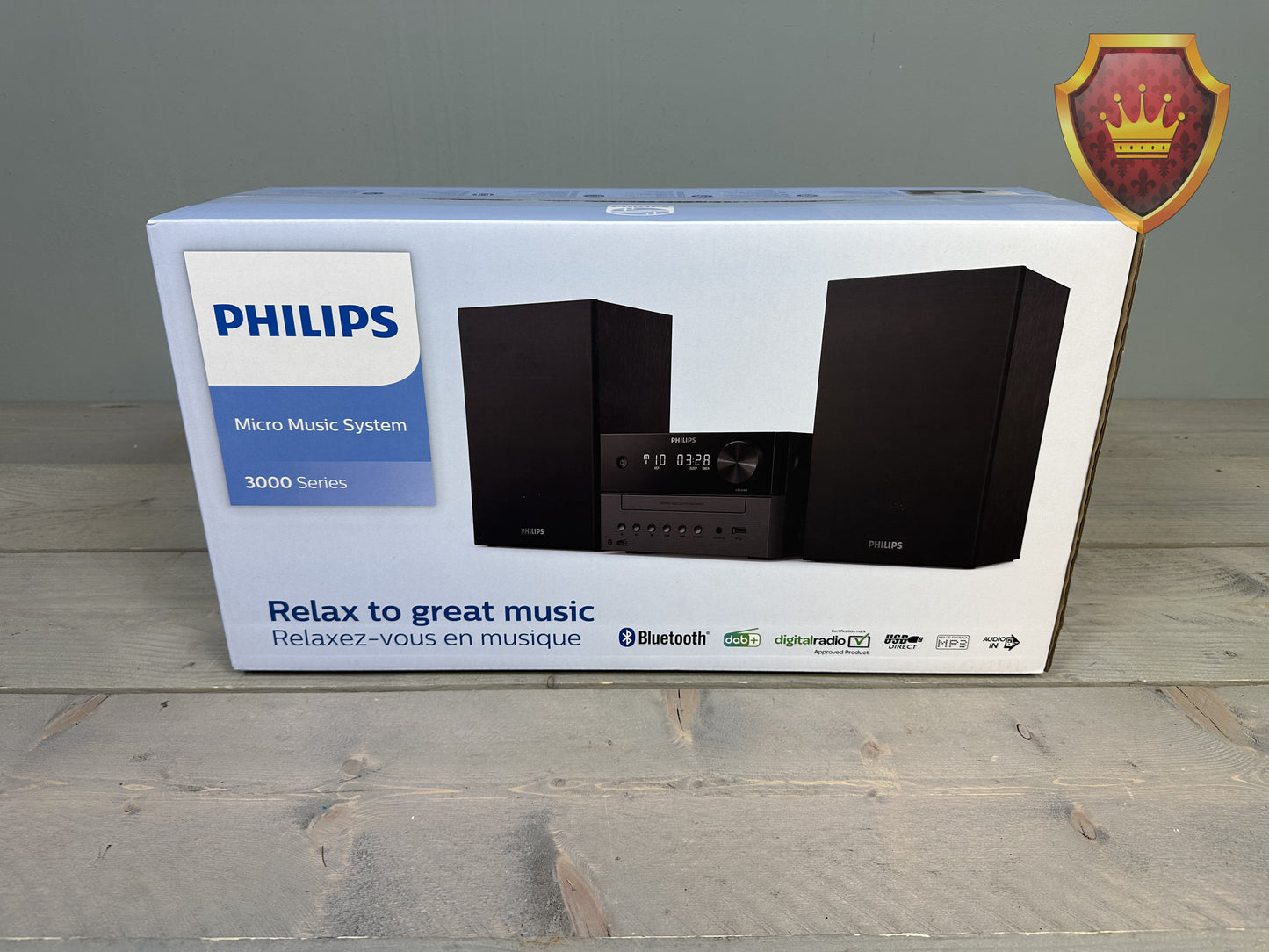 Philips TAM3205 Micro Muzieksysteem Bluetooth DAB+ CD