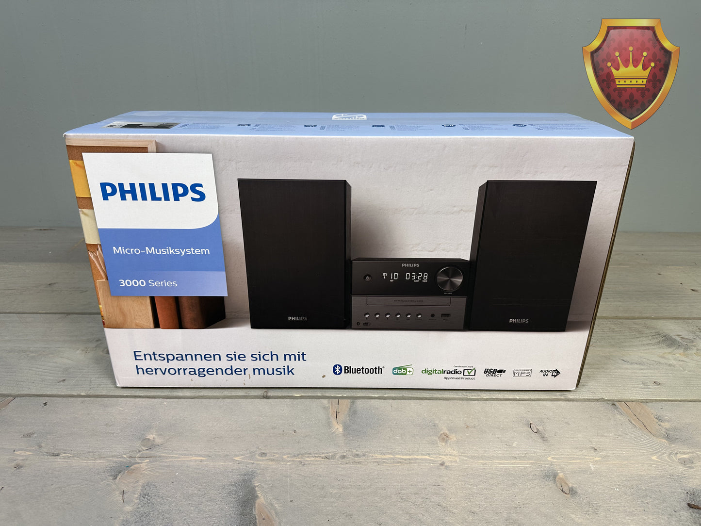 Philips TAM3205 Micro Muzieksysteem Bluetooth DAB+ CD