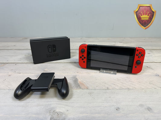 Nintendo Switch V1 HAC-001 32GB + 128GB Rood