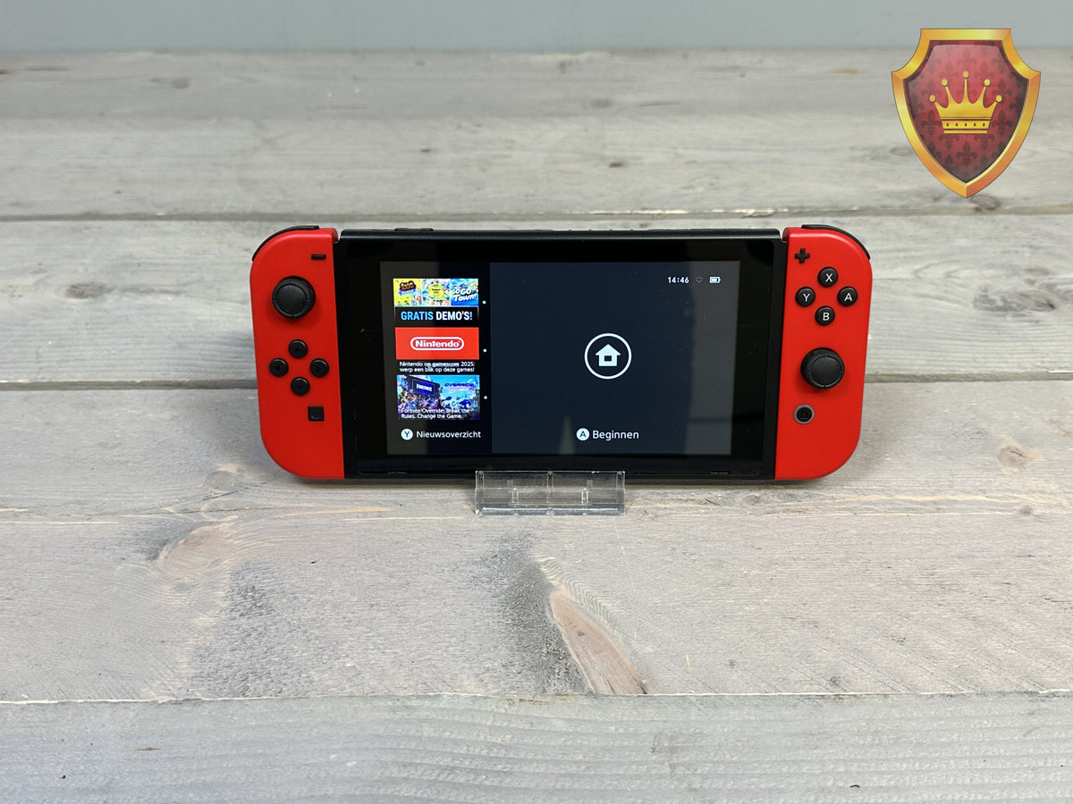 Nintendo Switch V1 HAC-001 32GB + 128GB Rood