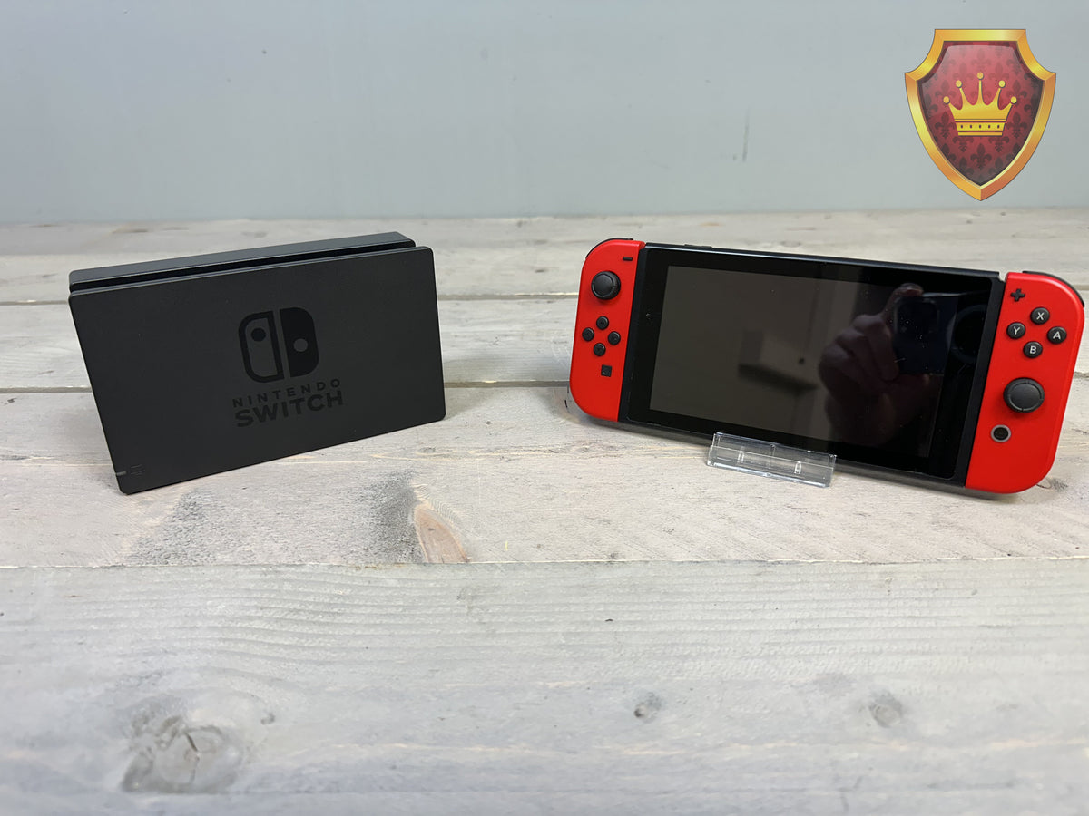 Nintendo Switch V1 HAC-001 32GB + 128GB Rood