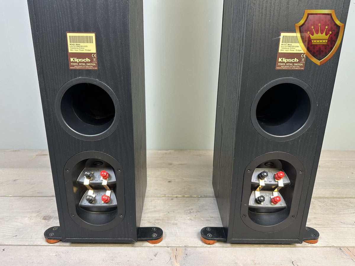2x Klipsch RF-42 II Black Vloerluidsprekers