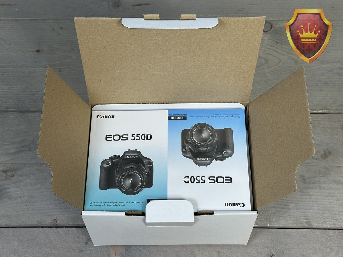 Canon EOS 550D + 18-55mm + 75-300mm Kit - Nieuw in doos