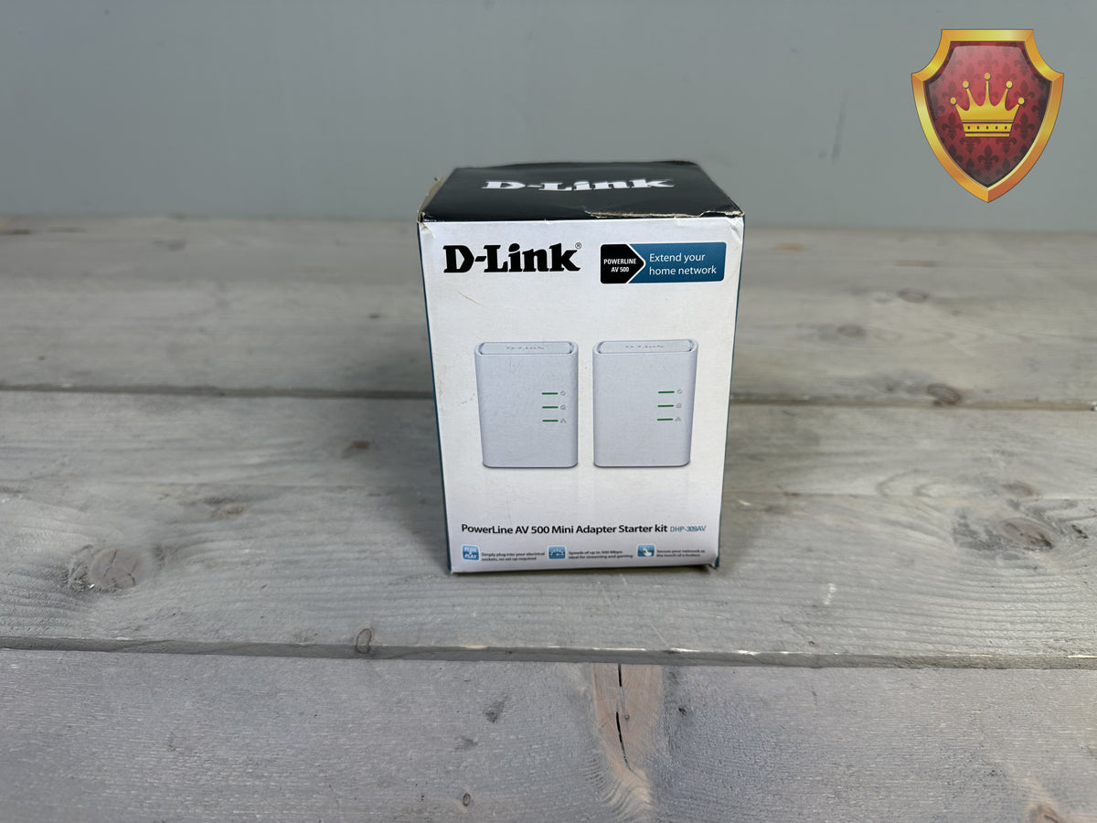 D-Link DHP-309AV PowerLine AV500 Starter Kit 2-Pack