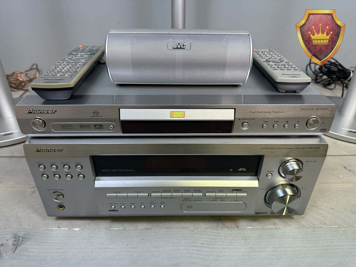 Pioneer VSX-D814-S + JVC 6.1 Home Cinema Set