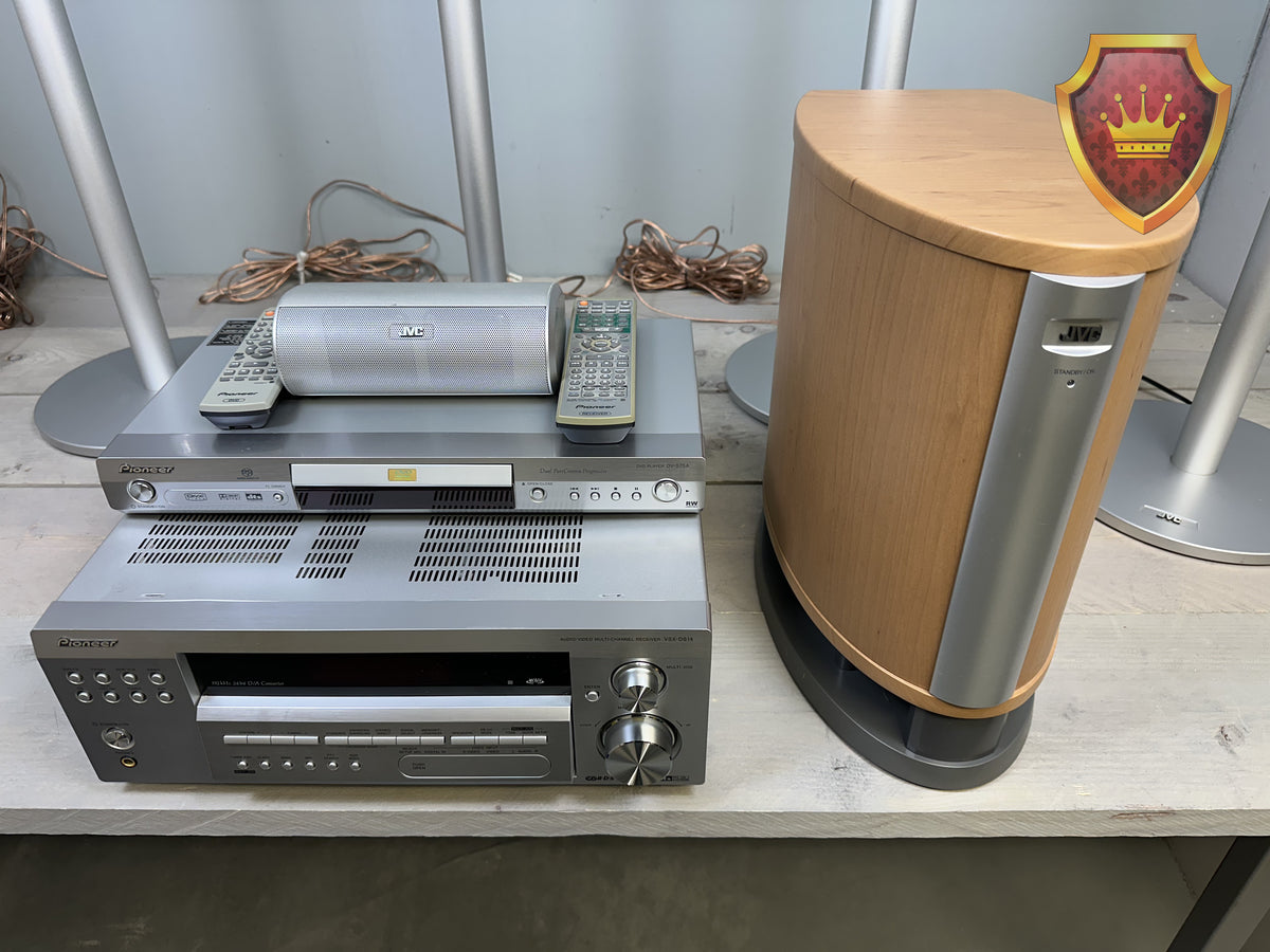 Pioneer VSX-D814-S + JVC 6.1 Home Cinema Set