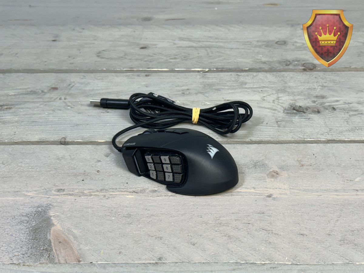 Corsair Scimitar RGB Elite 18.000 DPI Gaming Muis
