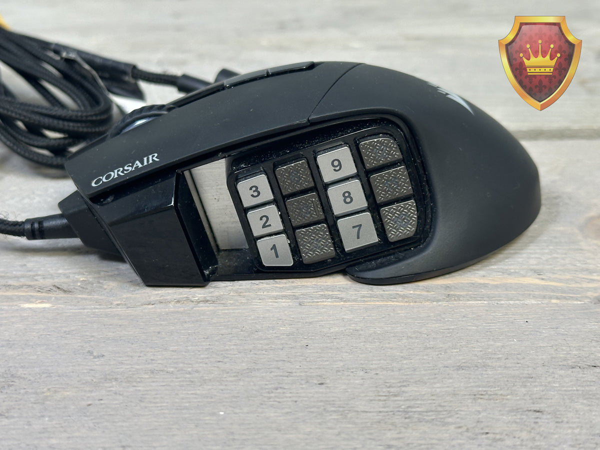 Corsair Scimitar RGB Elite 18.000 DPI Gaming Muis