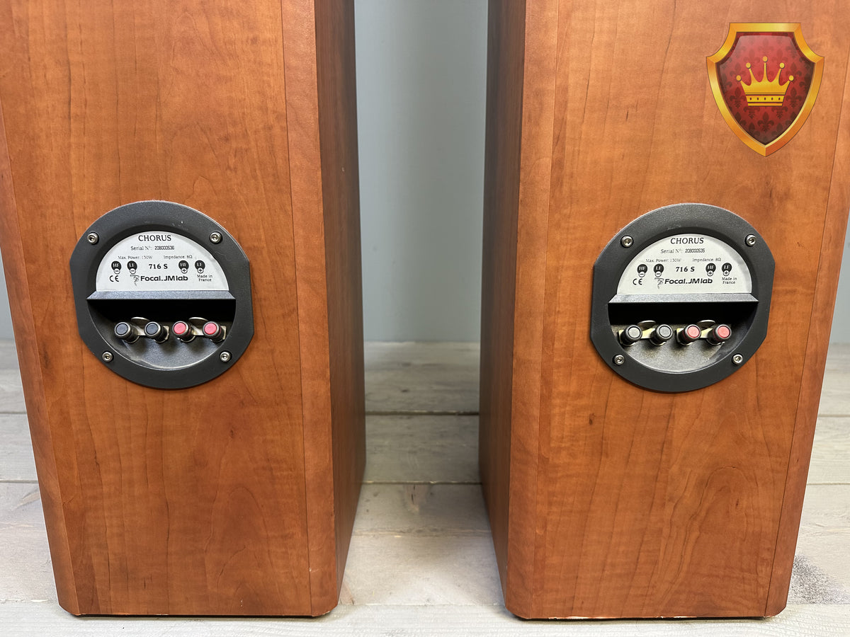 Focal JMlab Chorus 716 S Vloerspeakers Kersenkleur