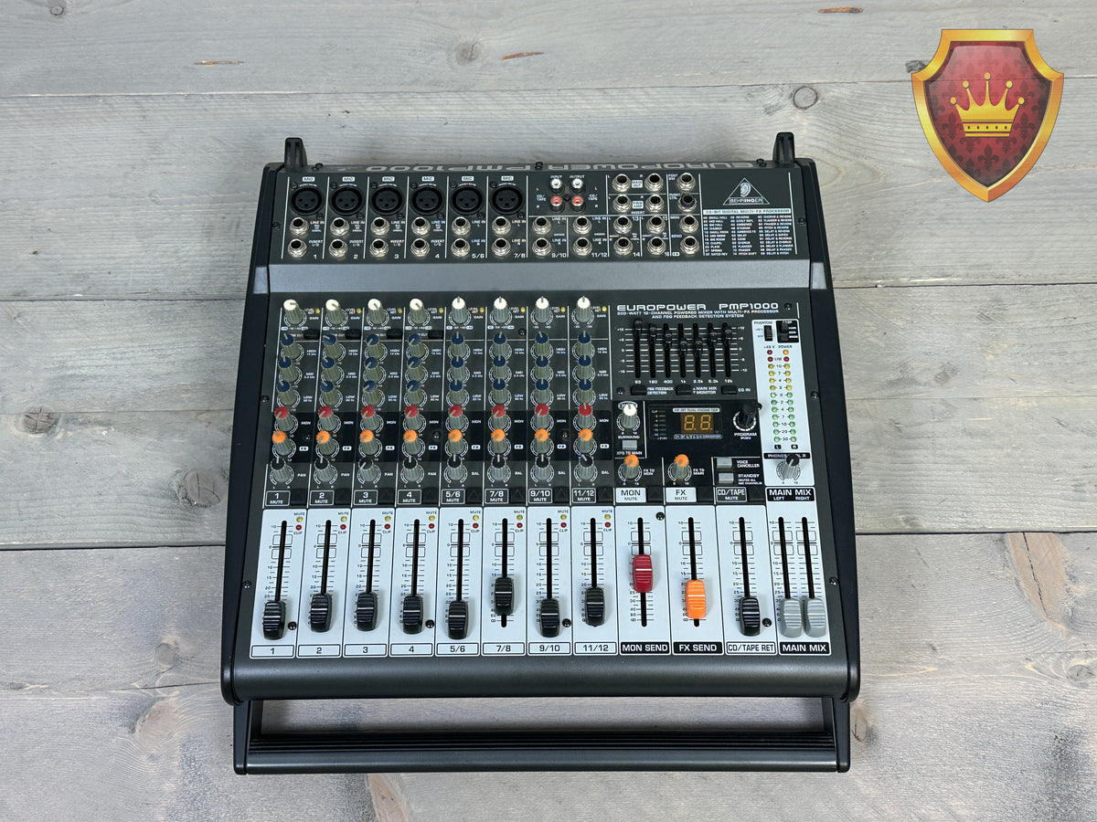 Behringer Europower PMP1000 12-Kanaals Powermixer