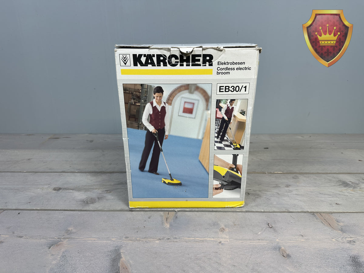 Kärcher EB 30/1 Accu Elektrische Bezem Geel/Zwart
