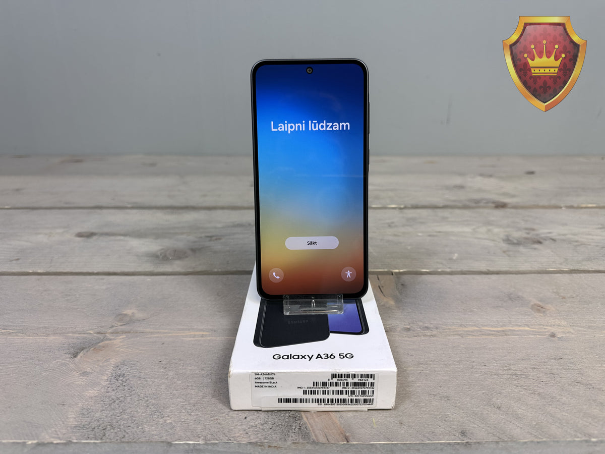 Samsung Galaxy A36 5G 128GB Awesome Black - Nieuwstaat