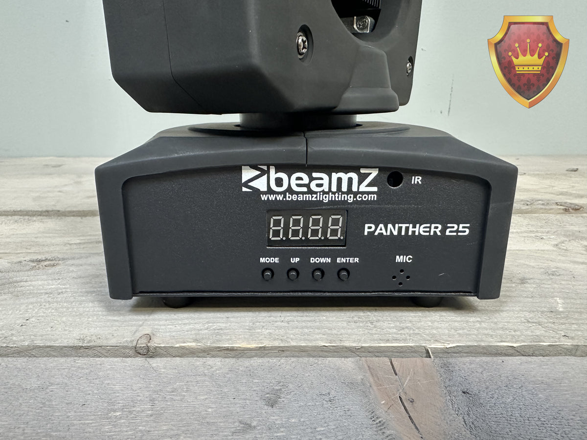 BeamZ Panther 25 LED Spot Moving Head 12W
